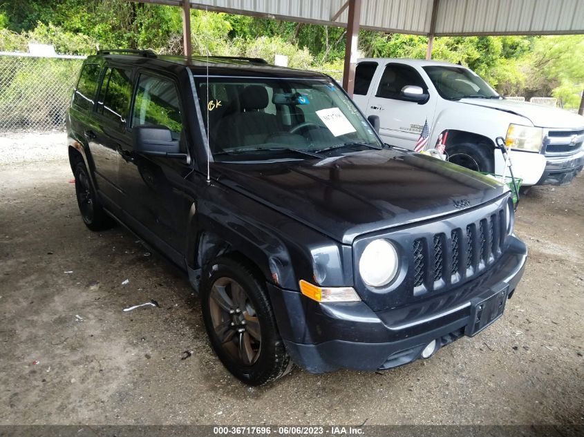 2014 JEEP PATRIOT ALTITUDE - 1C4NJPBA1ED887383