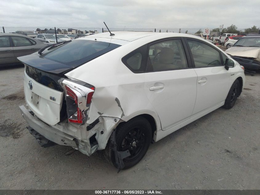 2013 TOYOTA PRIUS ONE/TWO/THREE/FOUR/FIVE - JTDKN3DU0D5577659