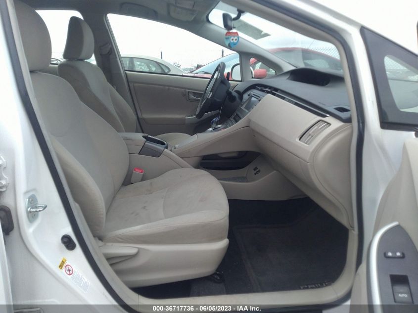 2013 TOYOTA PRIUS ONE/TWO/THREE/FOUR/FIVE - JTDKN3DU0D5577659