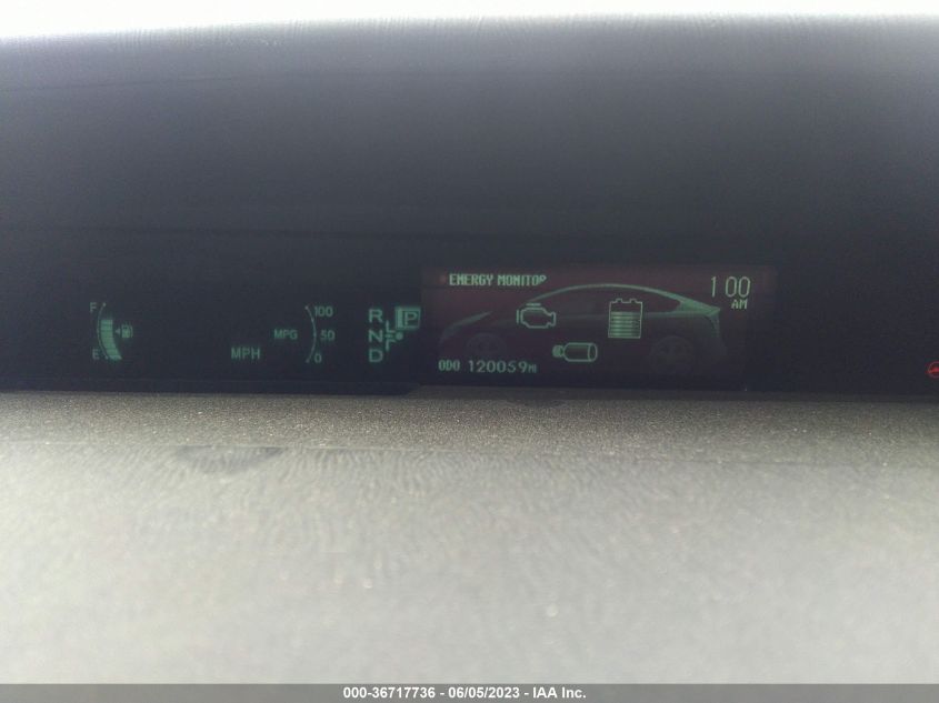 2013 TOYOTA PRIUS ONE/TWO/THREE/FOUR/FIVE - JTDKN3DU0D5577659