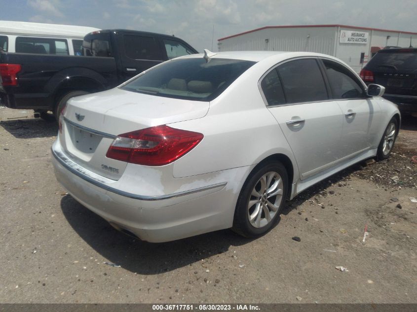 2013 HYUNDAI GENESIS 3.8L - KMHGC4DD2DU234922