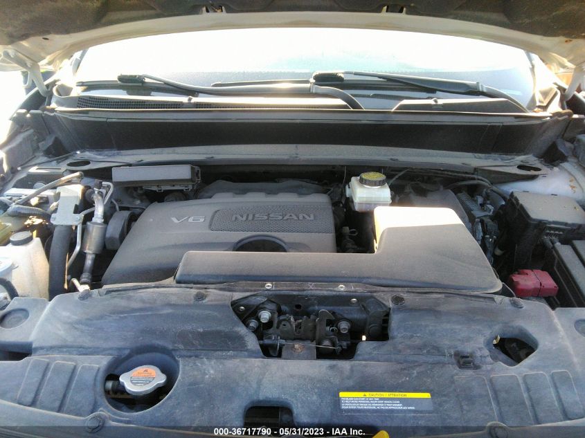 2017 NISSAN PATHFINDER SV - 5N1DR2MM1HC668220