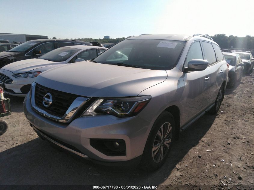 2017 NISSAN PATHFINDER SV - 5N1DR2MM1HC668220