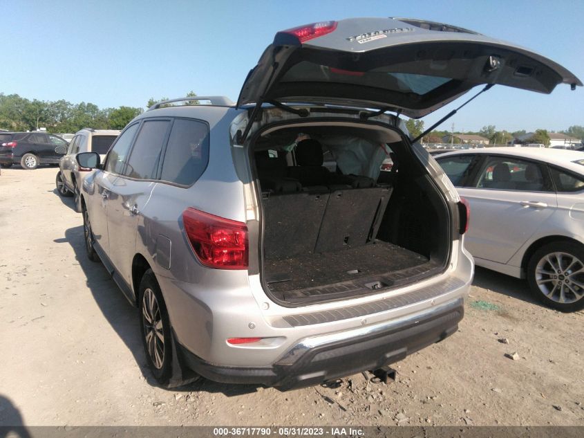 2017 NISSAN PATHFINDER SV - 5N1DR2MM1HC668220
