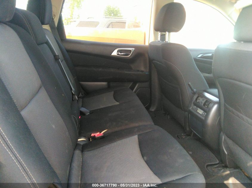 2017 NISSAN PATHFINDER SV - 5N1DR2MM1HC668220