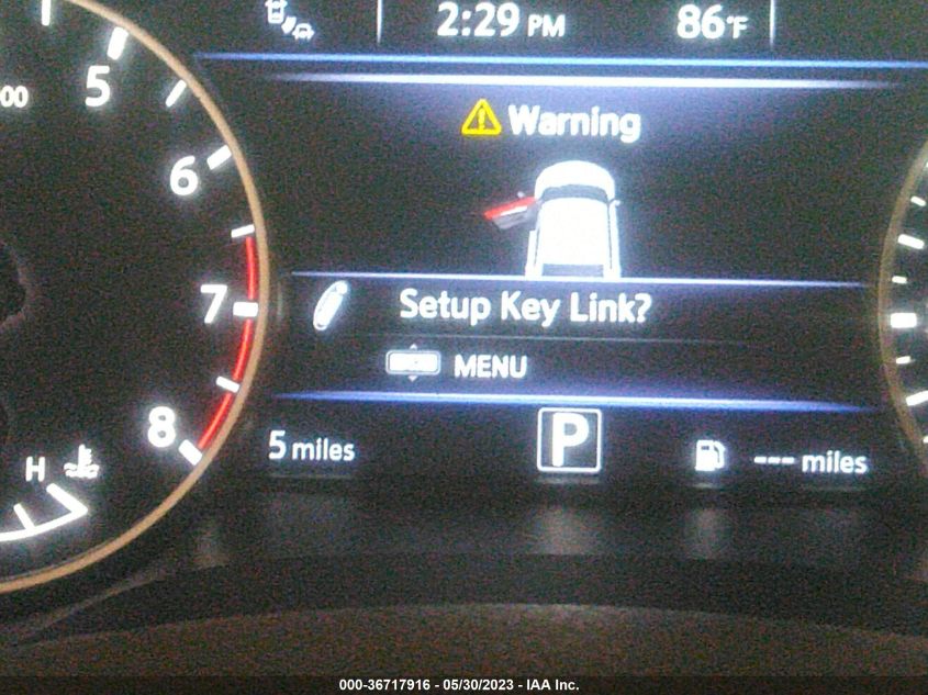 2023 NISSAN MAXIMA SV - 1N4AA6CV1PC509590