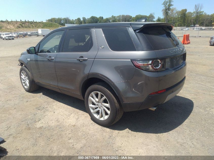 2018 LAND ROVER DISCOVERY SPORT HSE - SALCR2RX6JH749234