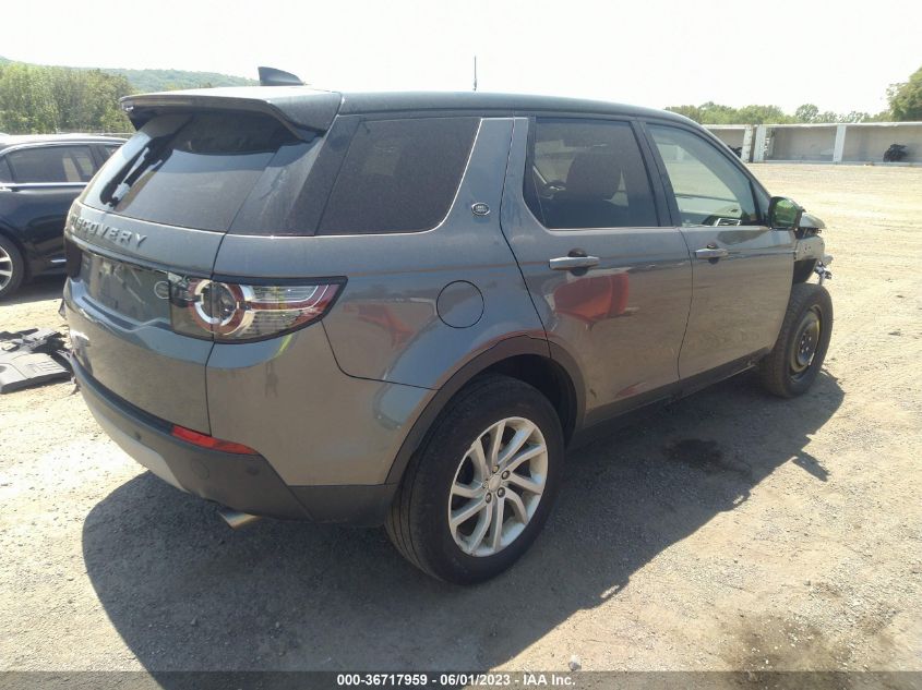 2018 LAND ROVER DISCOVERY SPORT HSE - SALCR2RX6JH749234