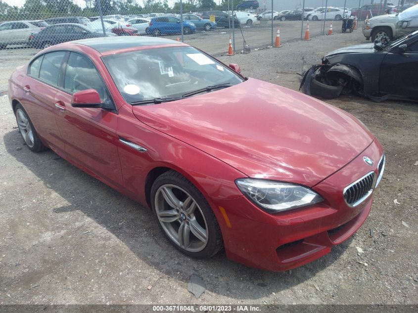 2015 BMW 6 SERIES 640I XDRIVE - WBA6B8C5XFD453440