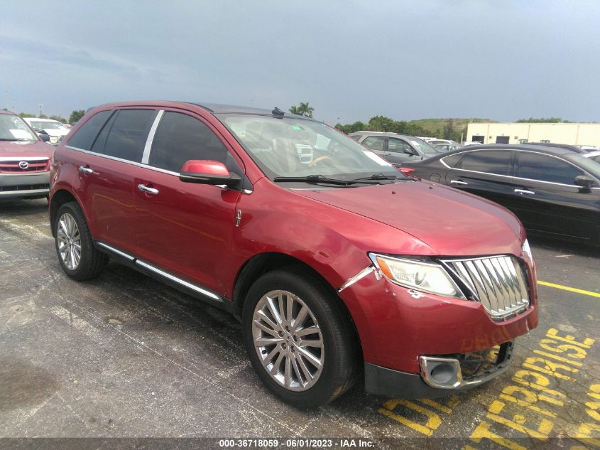 2013 LINCOLN MKX - 2LMDJ6JK5DBL10246