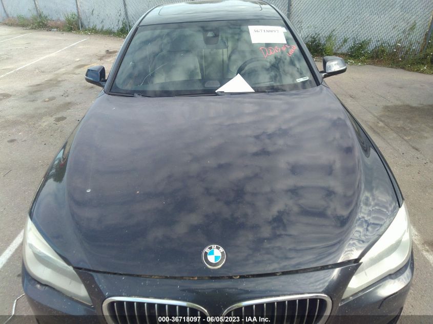 2013 BMW 7 SERIES 750LI XDRIVE - WBAYF8C59DD141152