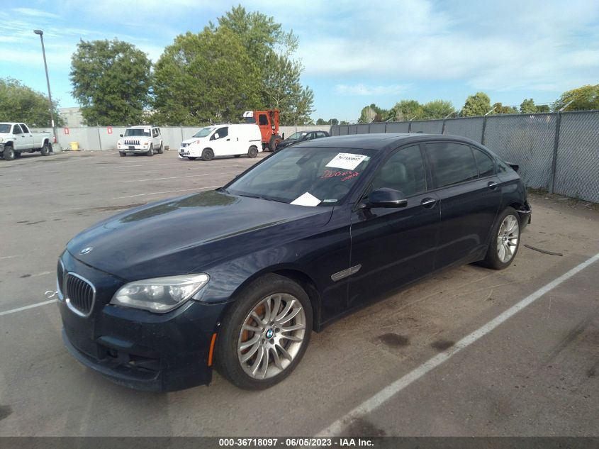 2013 BMW 7 SERIES 750LI XDRIVE - WBAYF8C59DD141152