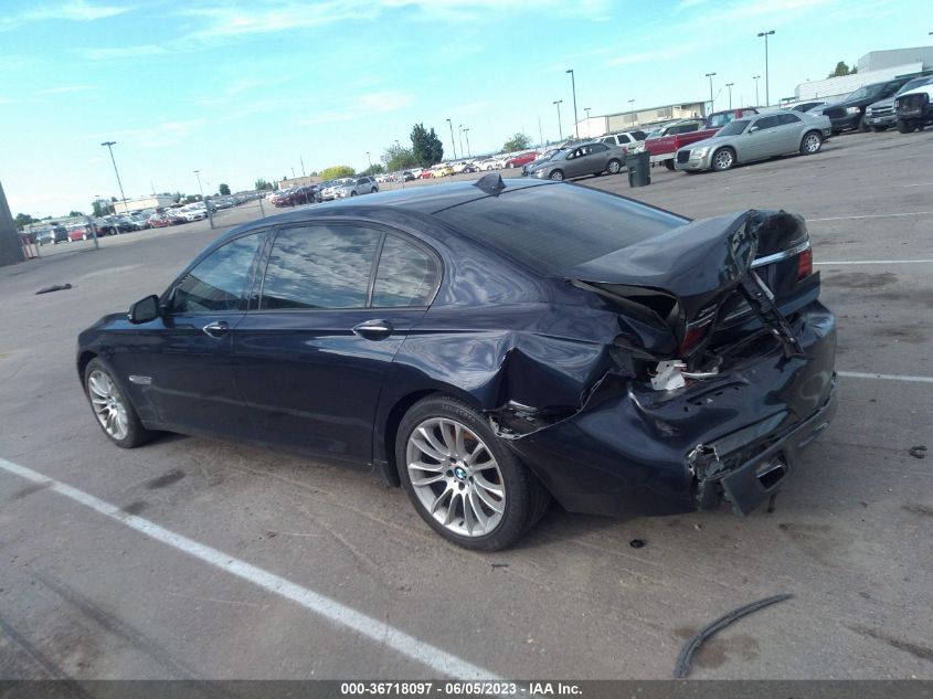 2013 BMW 7 SERIES 750LI XDRIVE - WBAYF8C59DD141152