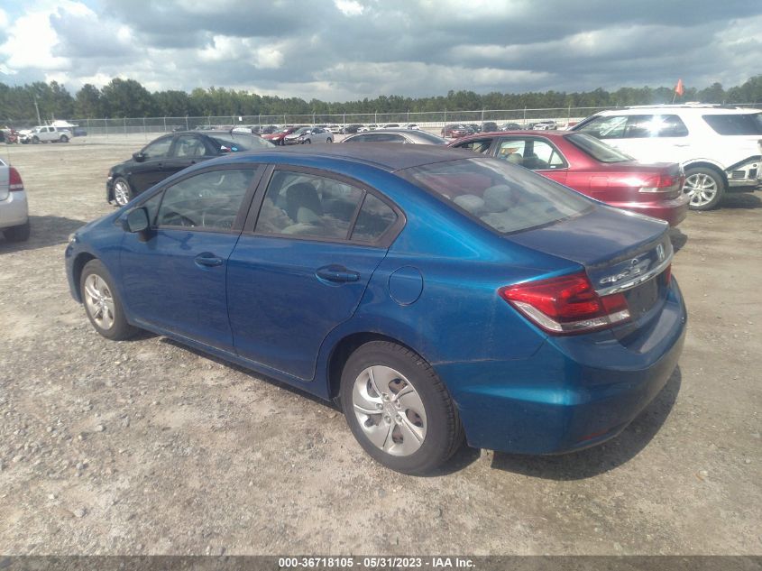 2015 HONDA CIVIC SEDAN LX - 19XFB2F51FE226843