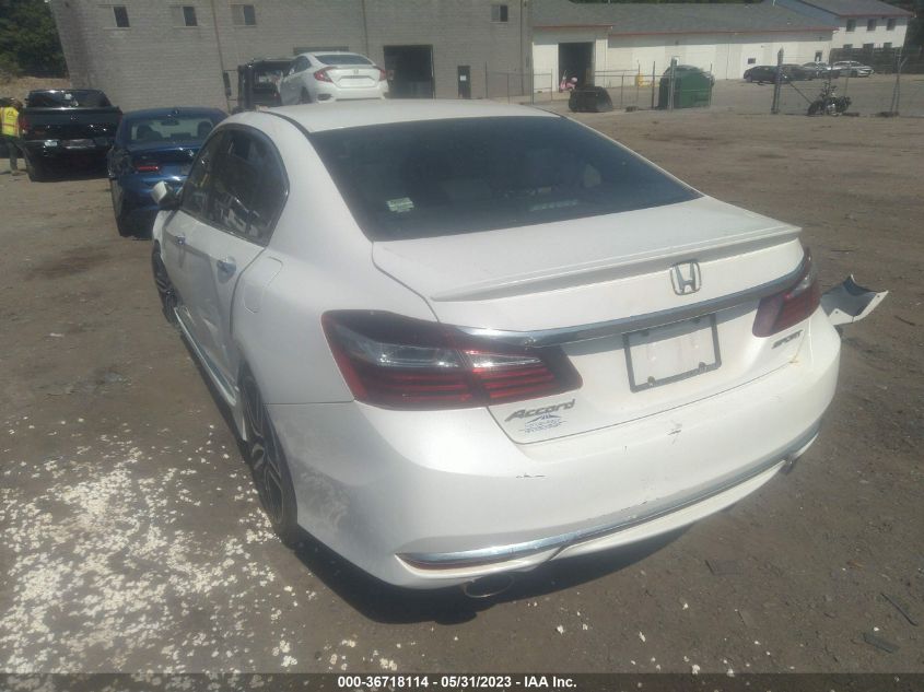 2016 HONDA ACCORD SEDAN SPORT - 1HGCR2F5XGA019713