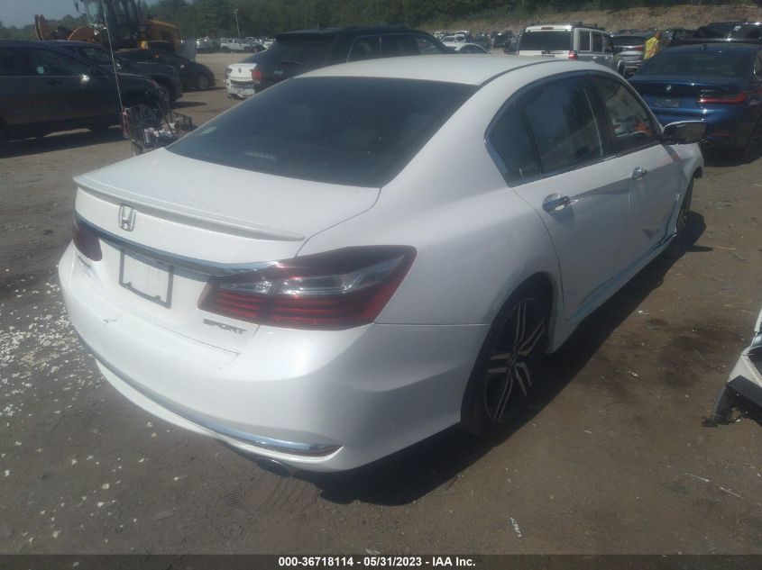 2016 HONDA ACCORD SEDAN SPORT - 1HGCR2F5XGA019713