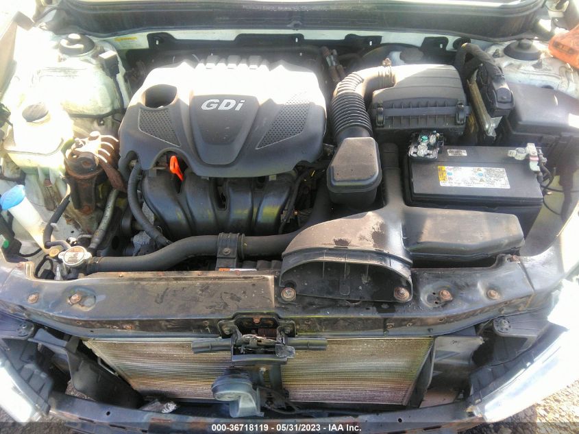 2013 HYUNDAI SONATA GLS PZEV - 5NPEB4AC9DH744950