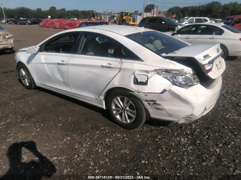 2013 HYUNDAI SONATA GLS PZEV - 5NPEB4AC9DH744950