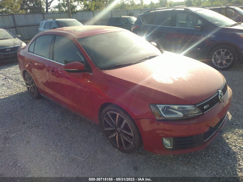 2013 VOLKSWAGEN GLI AUTOBAHN W/NAV - 3VW5T7AJ0DM285392
