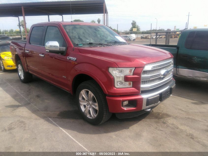 2016 FORD F-150 XLT/XL/LARIAT/PLATINUM - 1FTEW1EGXGFB37230