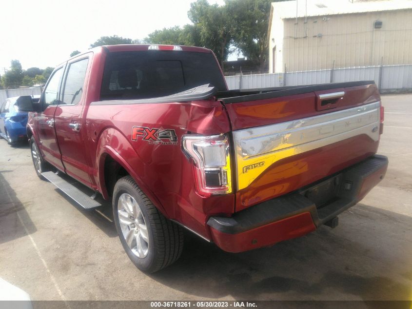 2016 FORD F-150 XLT/XL/LARIAT/PLATINUM - 1FTEW1EGXGFB37230