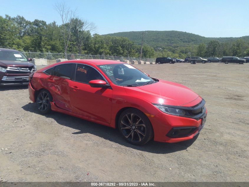 2019 HONDA CIVIC SEDAN SPORT - 2HGFC2E82KH583943
