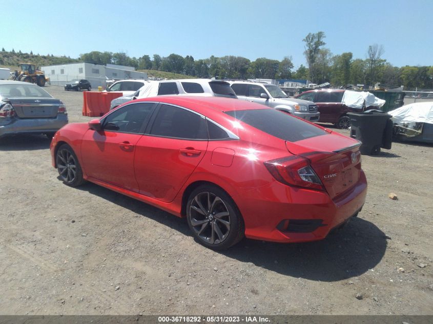 2019 HONDA CIVIC SEDAN SPORT - 2HGFC2E82KH583943