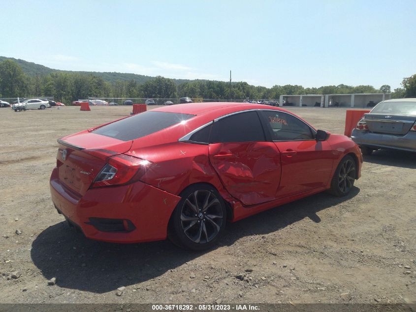 2019 HONDA CIVIC SEDAN SPORT - 2HGFC2E82KH583943