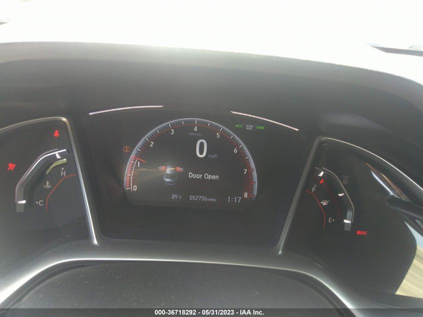 2019 HONDA CIVIC SEDAN SPORT - 2HGFC2E82KH583943