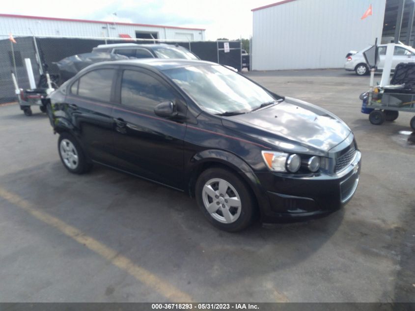 2013 CHEVROLET SONIC LS - 1G1JA5SH7D4124162