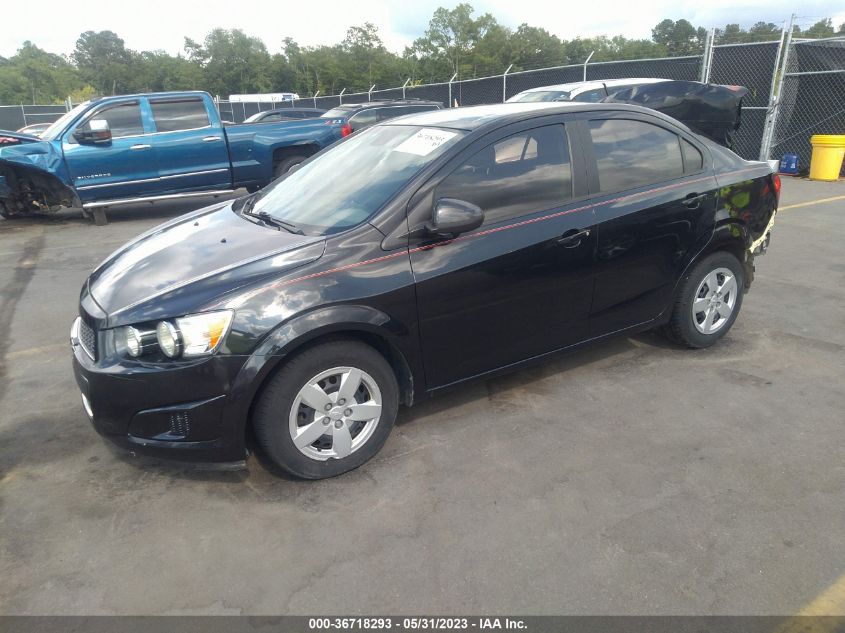 2013 CHEVROLET SONIC LS - 1G1JA5SH7D4124162