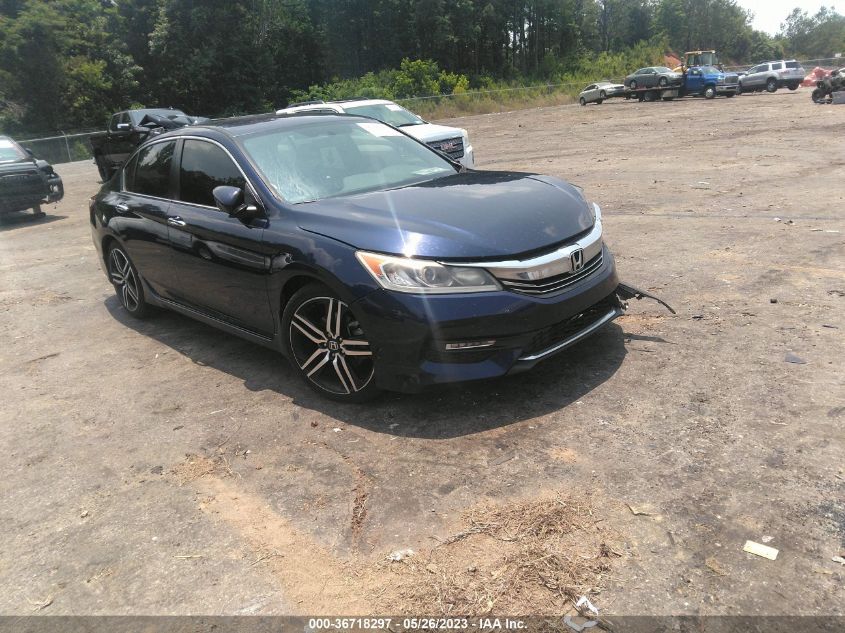 2017 HONDA ACCORD SEDAN SPORT SE - 1HGCR2F14HA042659