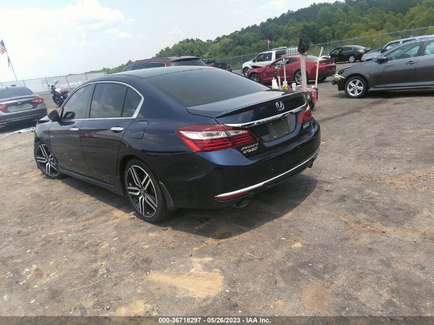 2017 HONDA ACCORD SEDAN SPORT SE - 1HGCR2F14HA042659