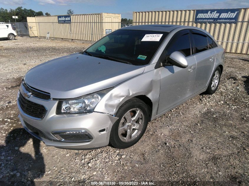 2015 CHEVROLET CRUZE LT - 1G1PC5SB1F7298696