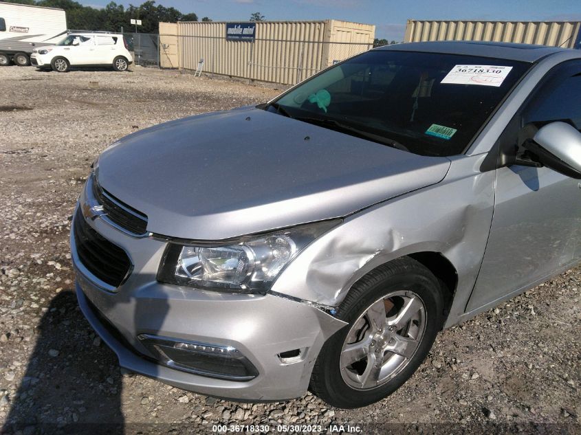 2015 CHEVROLET CRUZE LT - 1G1PC5SB1F7298696