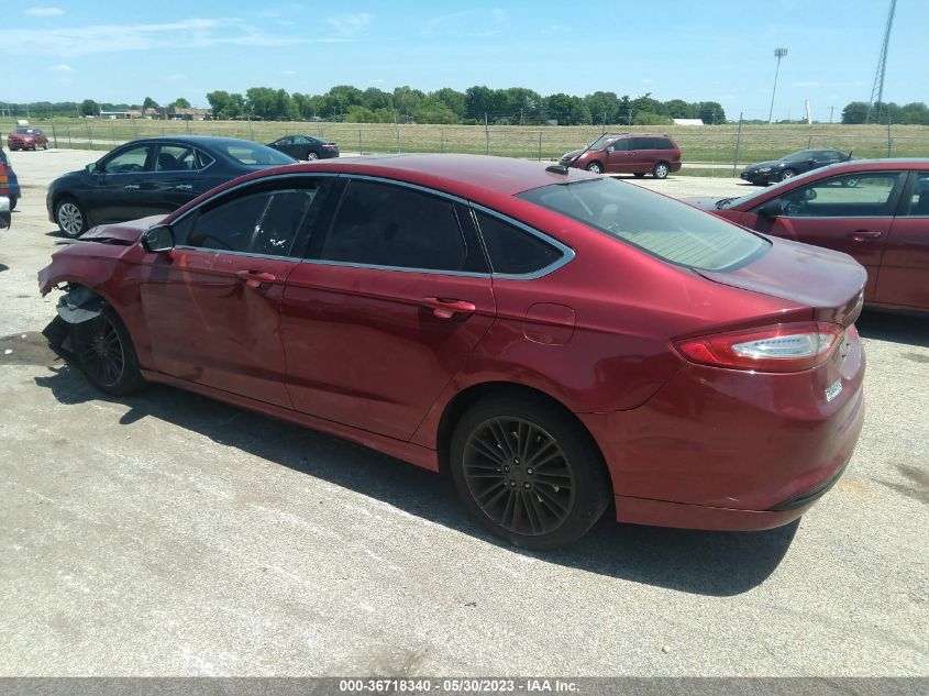 2014 FORD FUSION SE - 3FA6P0HD8ER127217