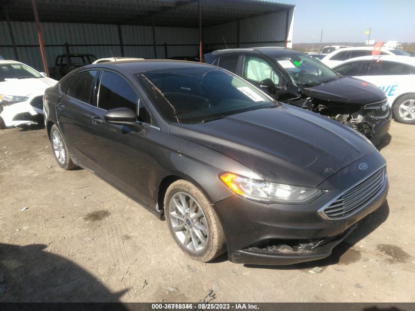 2017 FORD FUSION SE - 3FA6P0HD7HR366360