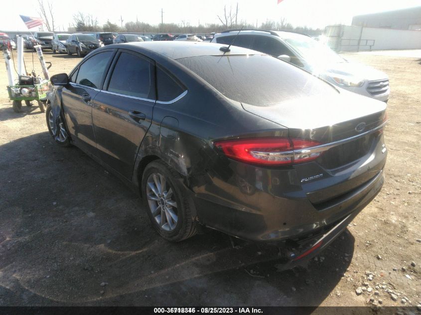 2017 FORD FUSION SE - 3FA6P0HD7HR366360