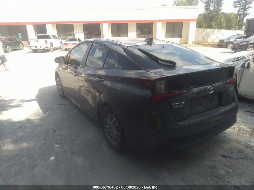 2021 TOYOTA PRIUS LE/XLE - JTDL9MFU8M3031036