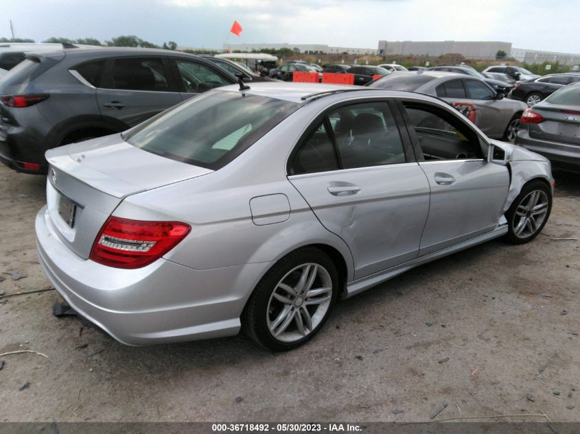 2014 MERCEDES-BENZ C-CLASS C 250 - WDDGF4HBXEA956975