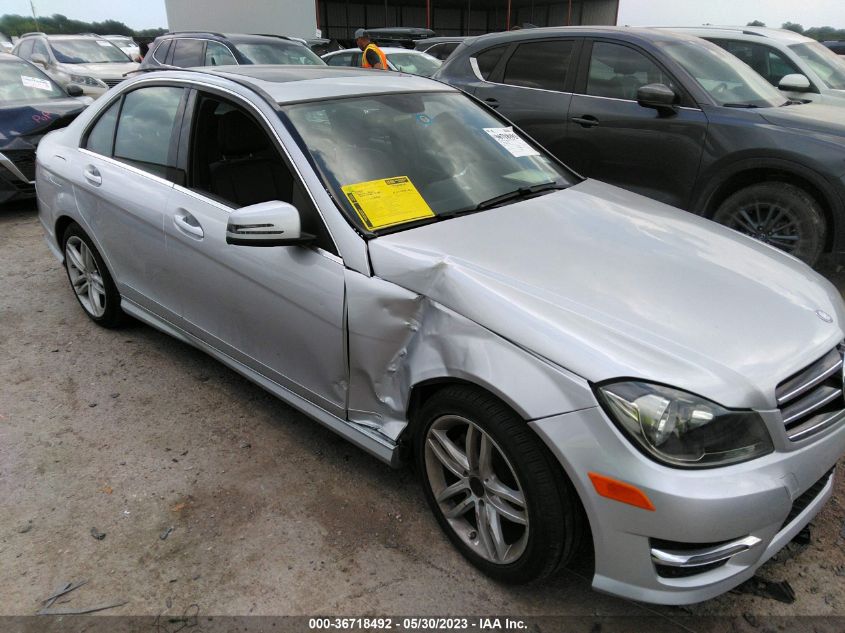 2014 MERCEDES-BENZ C-CLASS C 250 - WDDGF4HBXEA956975