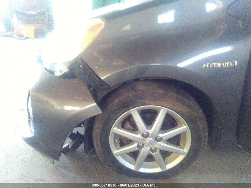 2014 TOYOTA PRIUS C ONE/THREE/TWO/FOUR - JTDKDTB35E1559454