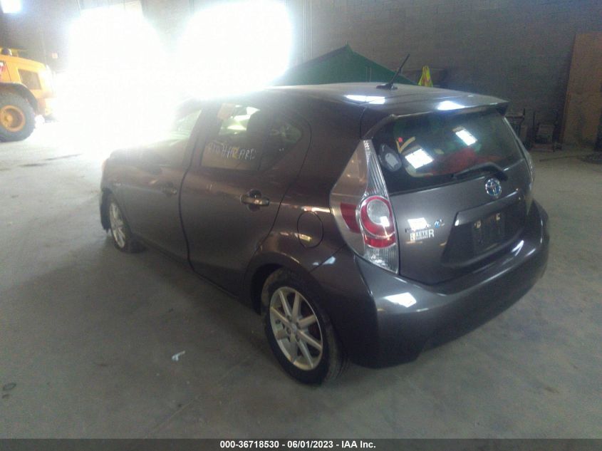 2014 TOYOTA PRIUS C ONE/THREE/TWO/FOUR - JTDKDTB35E1559454