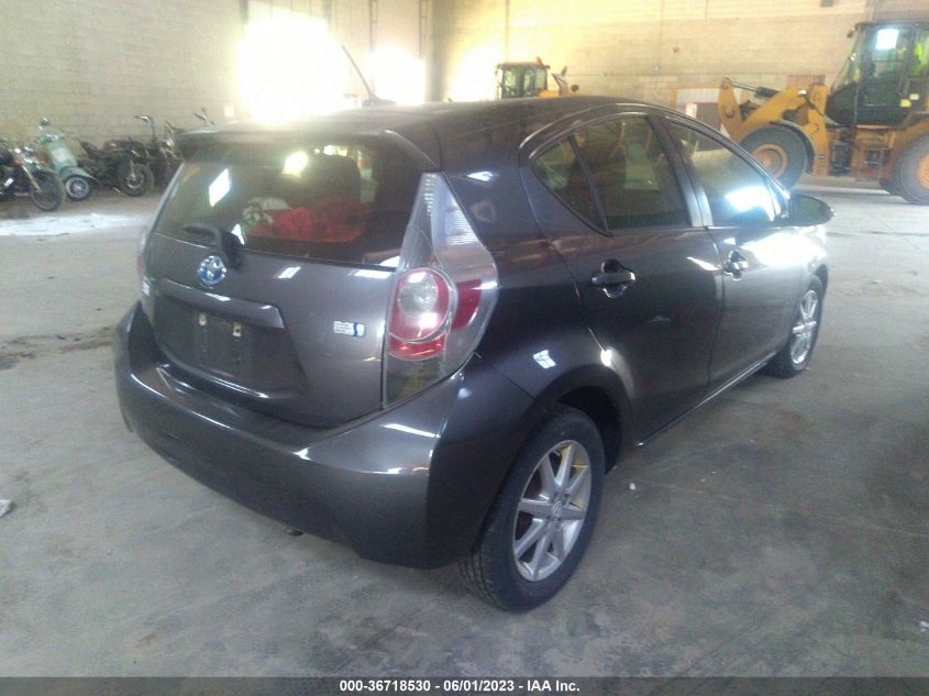 2014 TOYOTA PRIUS C ONE/THREE/TWO/FOUR - JTDKDTB35E1559454