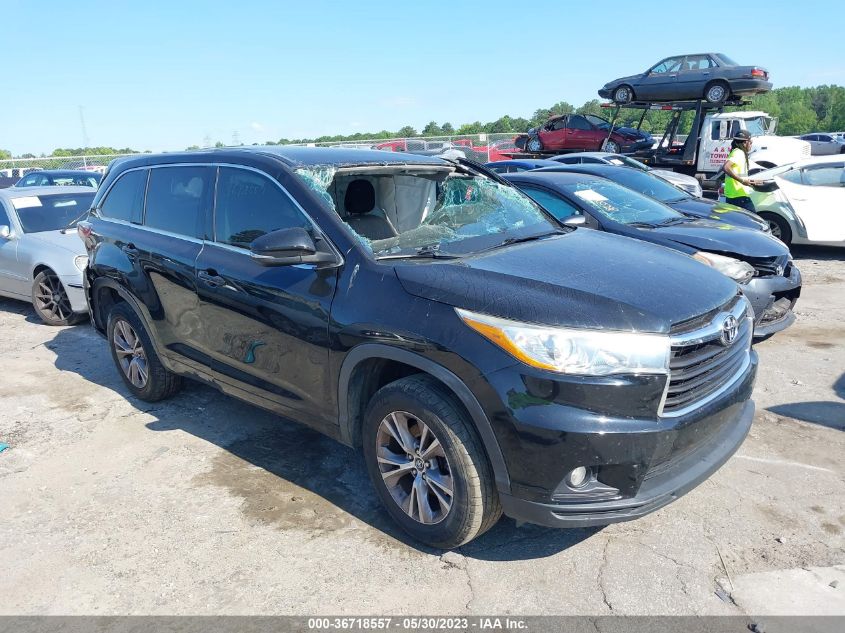 2016 TOYOTA HIGHLANDER LE - 5TDZKRFH8GS122812