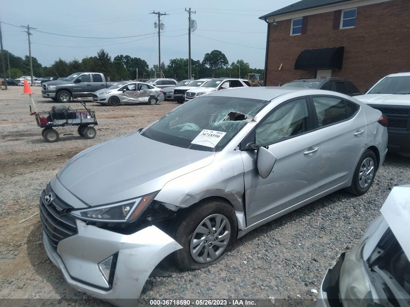 VIN KMHD74LF6KU861405 2019 HYUNDAI ELANTRA SE