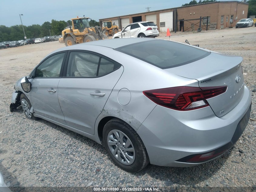 VIN KMHD74LF6KU861405 2019 HYUNDAI ELANTRA SE