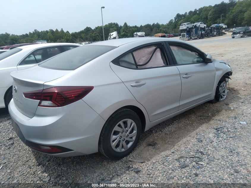 VIN KMHD74LF6KU861405 2019 HYUNDAI ELANTRA SE