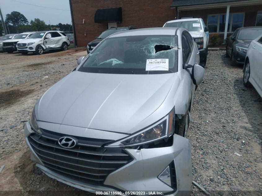 VIN KMHD74LF6KU861405 2019 HYUNDAI ELANTRA SE