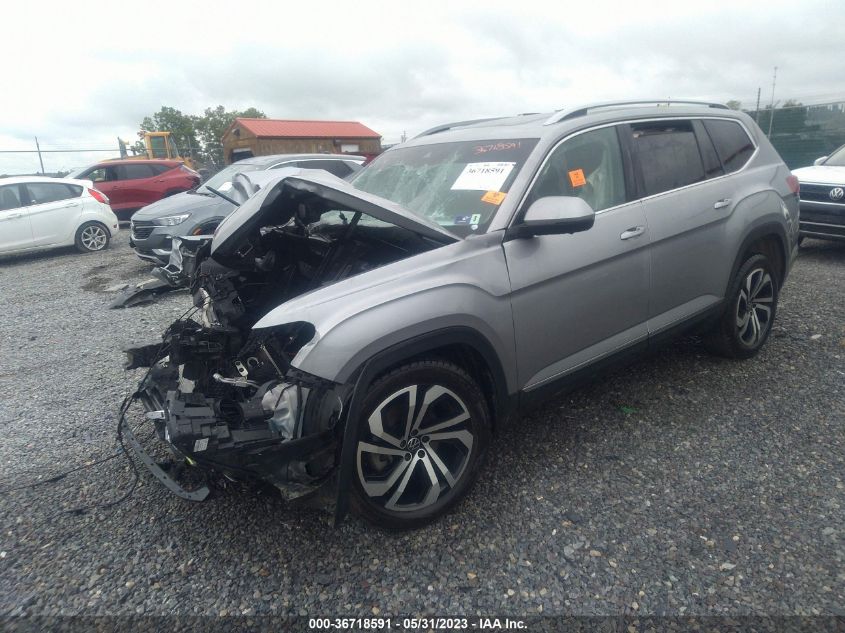 2021 VOLKSWAGEN ATLAS 3.6L V6 SEL PREMIUM - 1V2TR2CAXMC540400